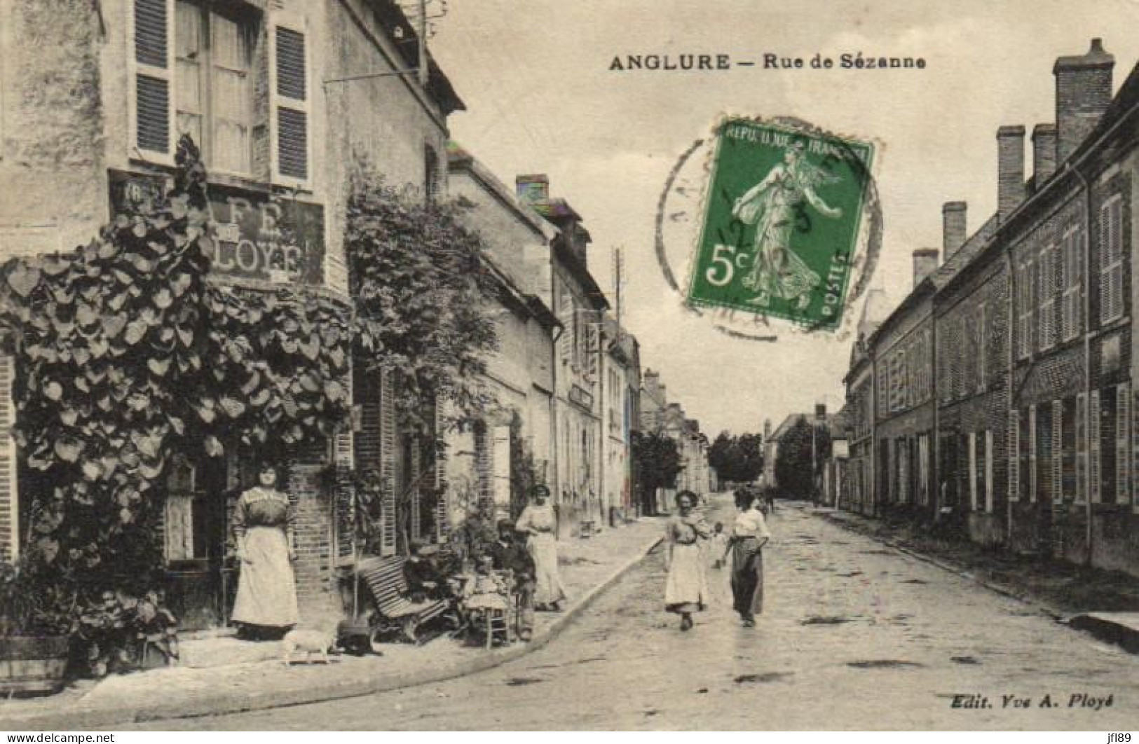 51 - Marne - Anglure - Rue De Sézanne - Animée - 6726 - Anglure