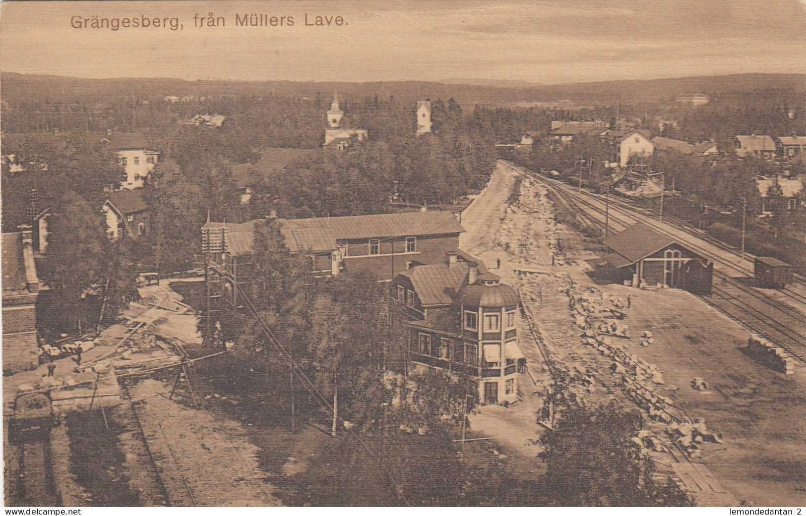 Grängesberg, Fran Müllers Lave - Stationen - Suède