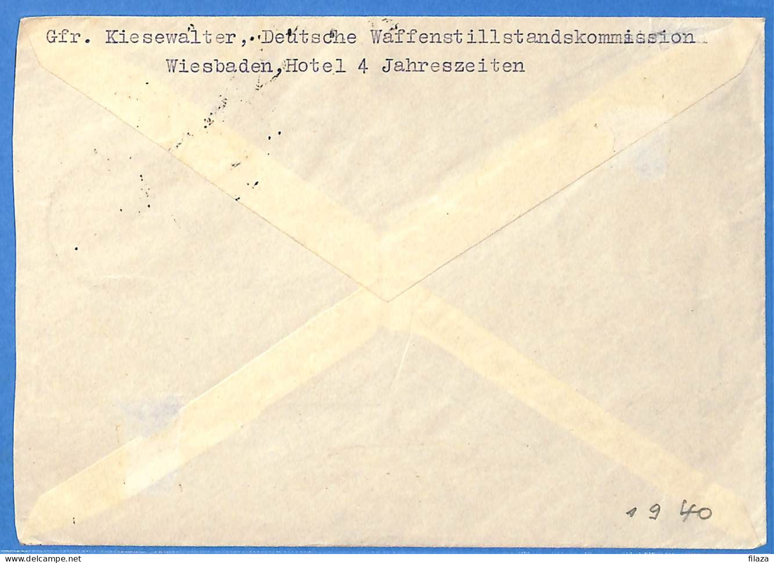 Allemagne Reich 1940 - Lettre De Wiesbaden - G32359 - Storia Postale