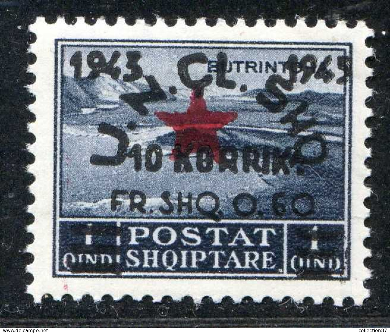 REF 091 > ALBANIE < Yv N° 320 * * < Neuf Luxe  Dos Visible MNH * * - Albania - Albania