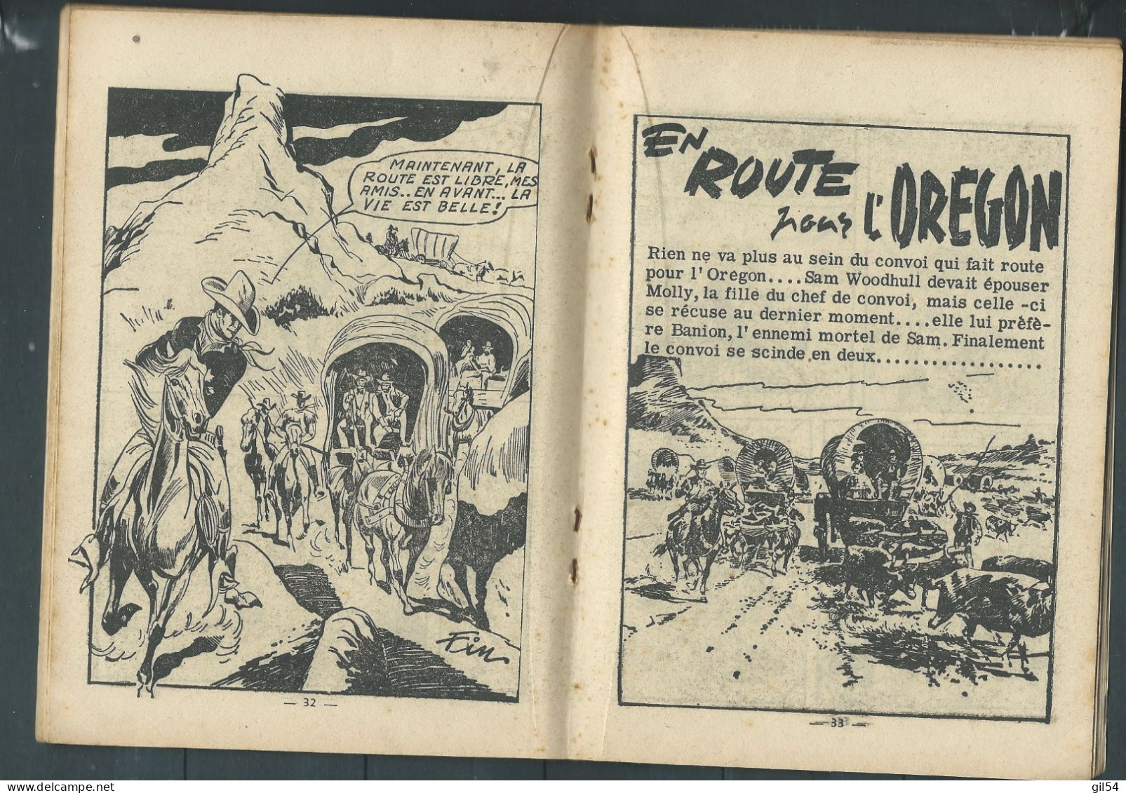 Bd " Buck John   " Bimensuel N° 173 "  La Piste Wyoming "      , DL  N° 40  1954 - BE-   BUC 0203 - Petit Format