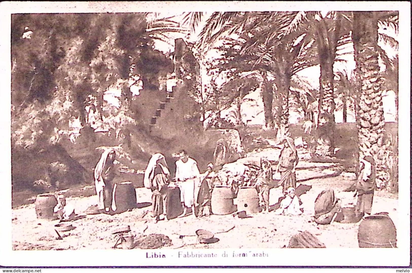 1940-LIBIA Fabbricanti Di Forni Arabi Viaggiata XII^UPC (25.2) Affrancata Libia  - Libië