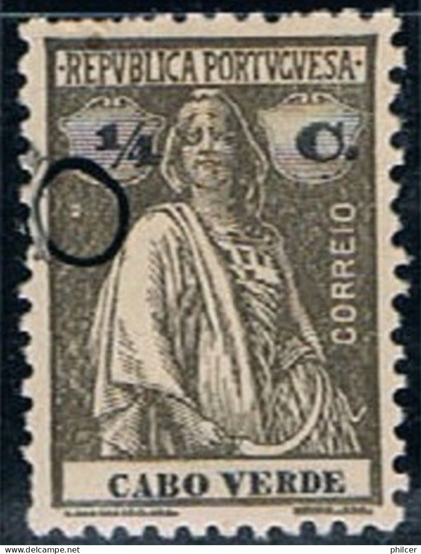 Cabo Verde, 1921, # 137, Cliché, MH - Islas De Cabo Verde