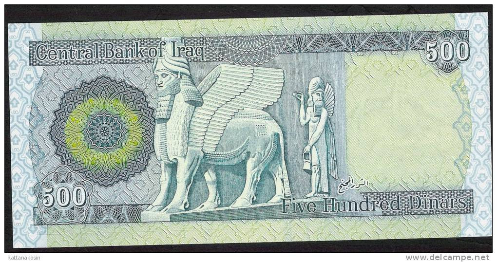 IRAQ   P92    500   DINARS     2004      UNC. - Iraq