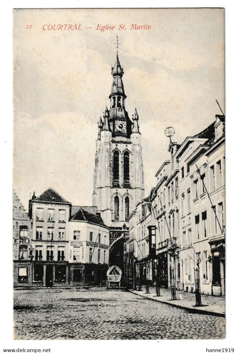 Kortrijk Eglise Saint Martin Courtrai Htje - Kortrijk