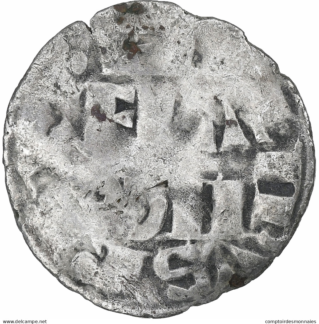 France, Philippe II Auguste, Denier, 1180-1223, Arras, Billon, TB, Duplessy:166 - 1180-1223 Philipp II. August 