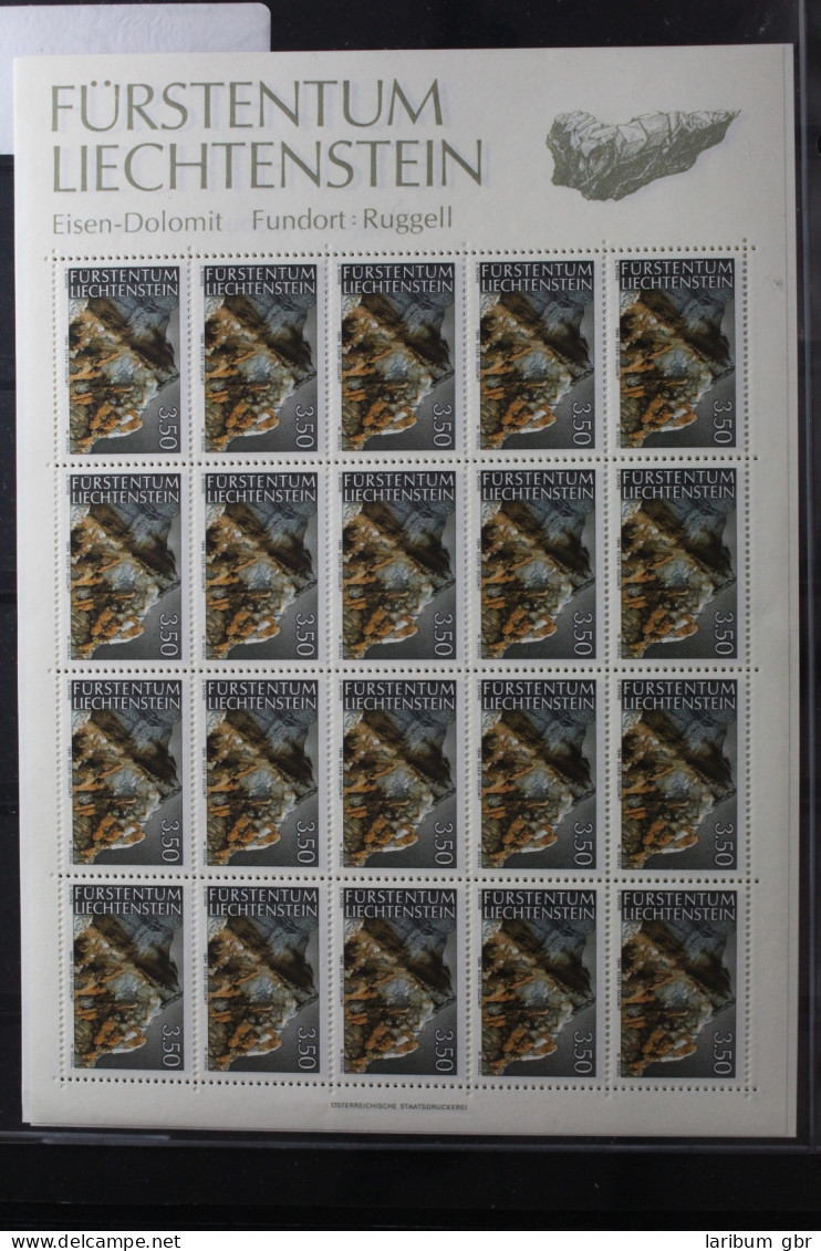 Liechtenstein 1093-1095 Postfrisch Als Kleinbogensatz #UC511 - Sonstige & Ohne Zuordnung