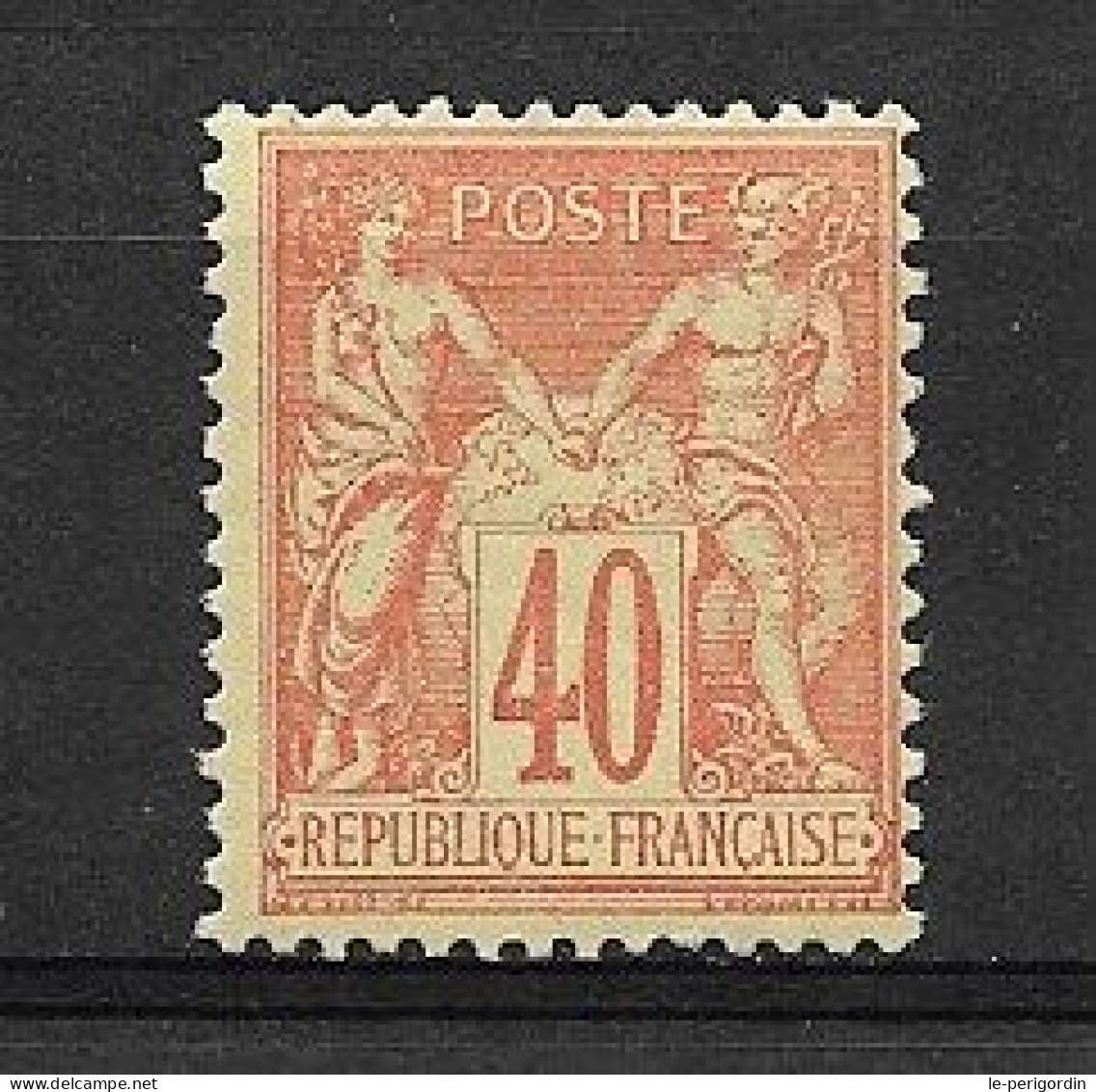 France  No 94 , Type 2 , Neuf , ** , Sans Charniere , Superbe . - 1876-1898 Sage (Type II)