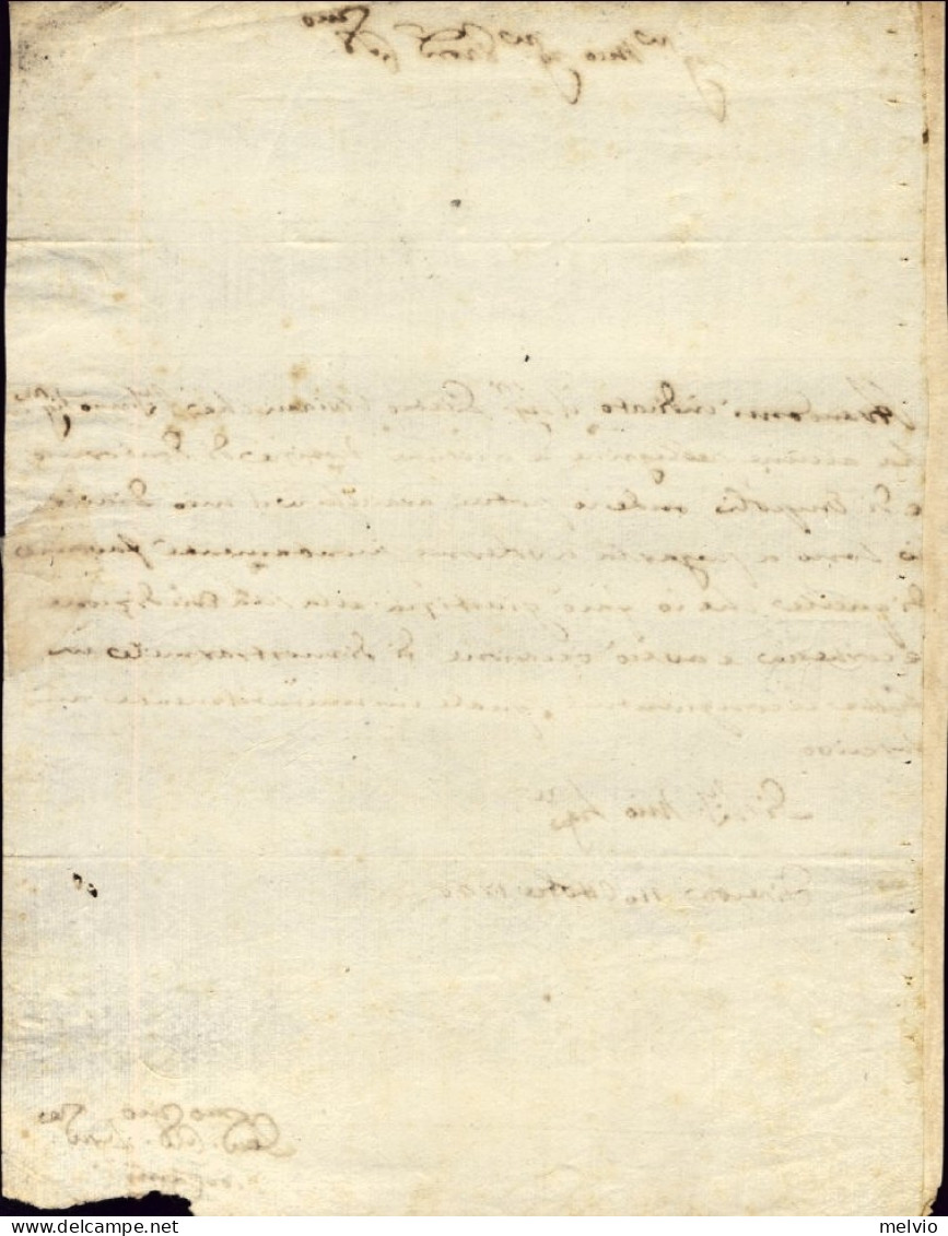 1740-Firenze 10 Ottobre Lettera Di Giovanni Lami - Documentos Históricos