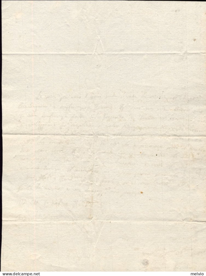 1789-Gianico 8 Novembre Lettera Di Alessamdro Fiorini A Francesco Antonio Arici - Documentos Históricos