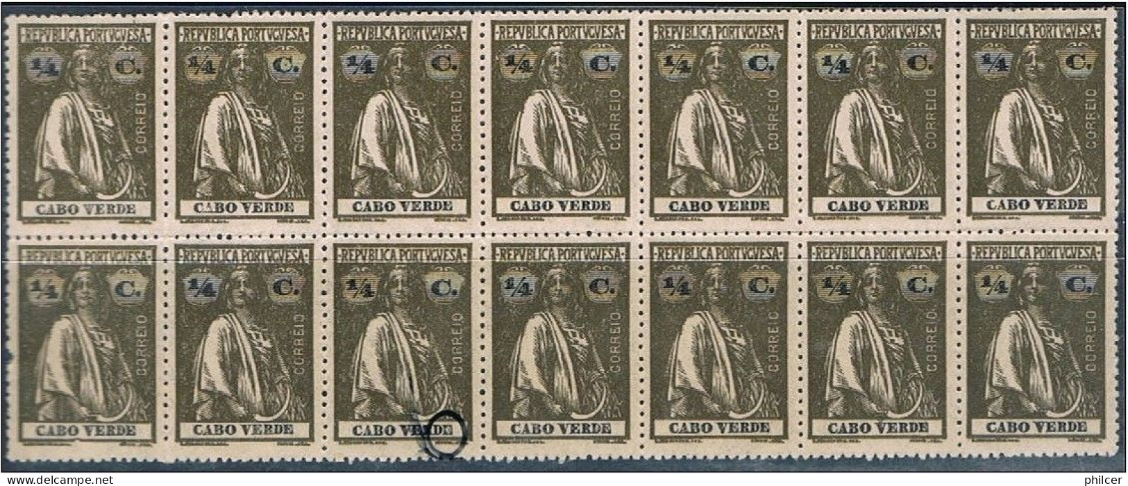 Cabo Verde, 1916, # 137, Cliché, MH - Kaapverdische Eilanden