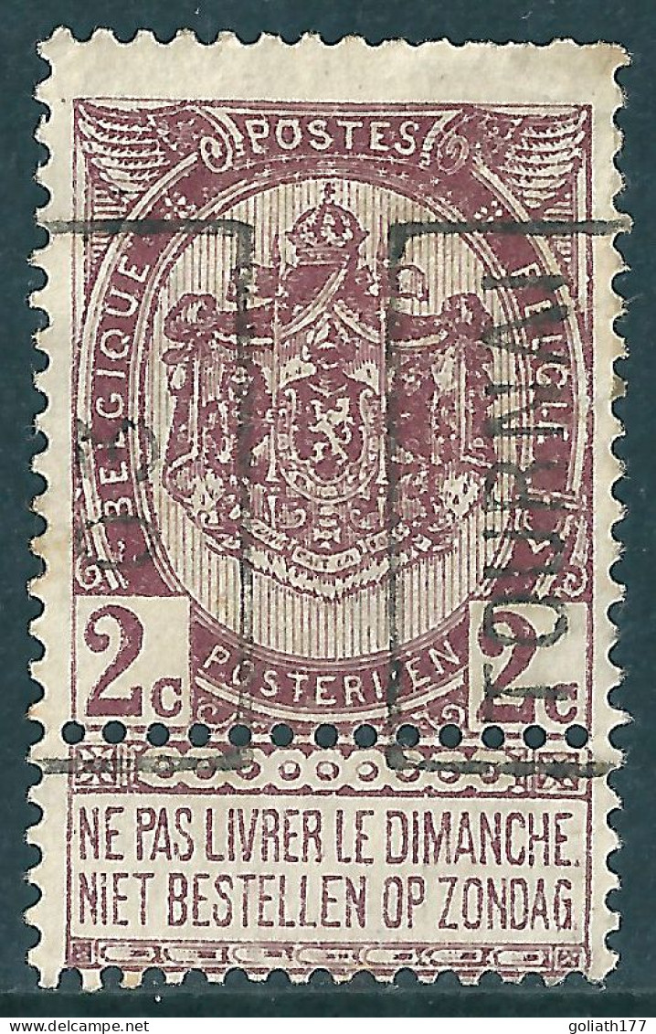 1903 - HV556A (*) Tournai - Rolstempels 1900-09