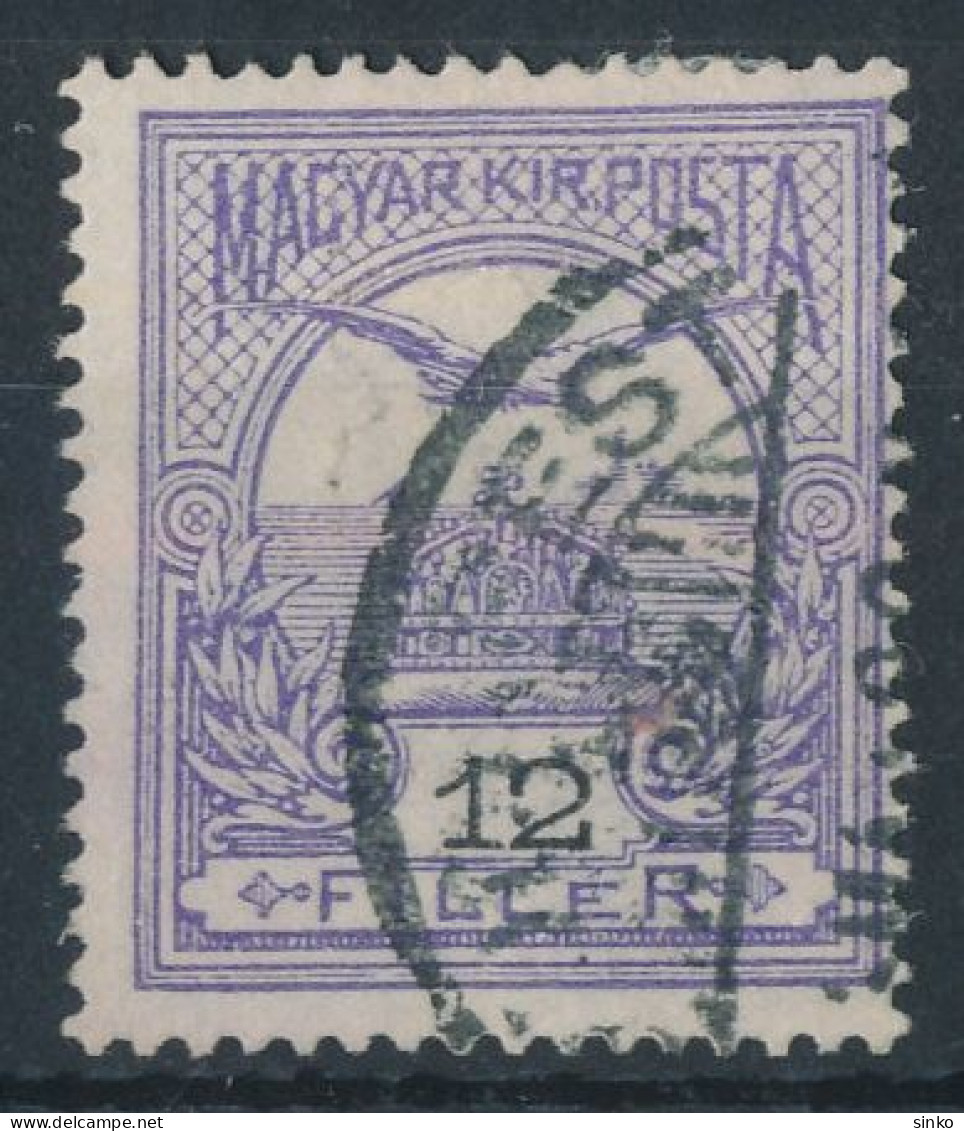 1908. Turul 12f Stamp - Used Stamps