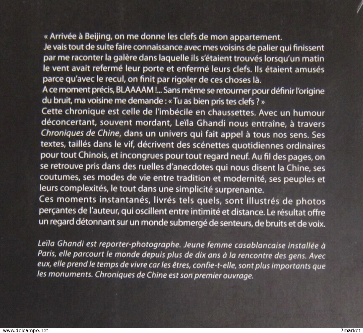 Leïla Ghandi - Chroniques De Chine / éd. Bachari, Année 2007, Dédicacé - Kunst