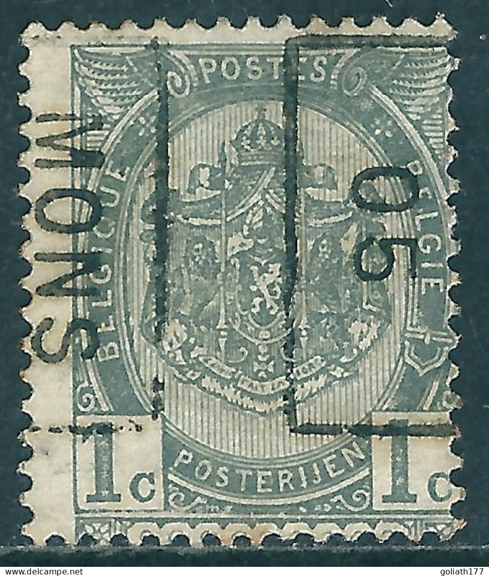 1905 - HV683B (*) Mons - Roller Precancels 1900-09