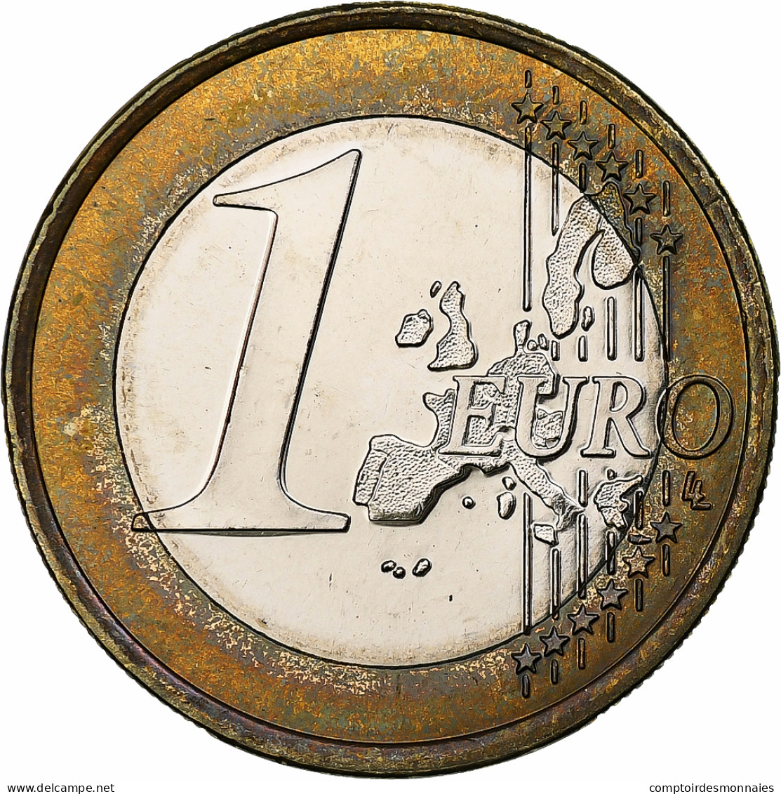 France, Euro, BU, 2002, MDP, Bimétallique, FDC, KM:1288 - Francia