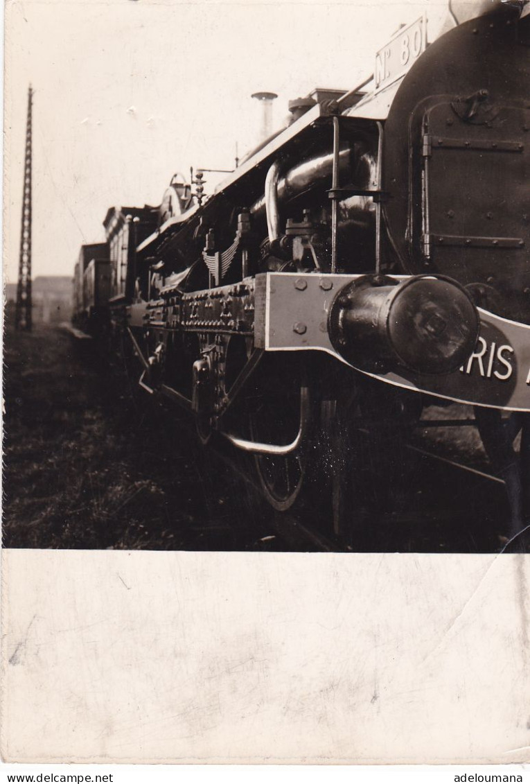 6 PHOTOS DU TRAIN - PARIS - STRASBOURG - Eisenbahnen