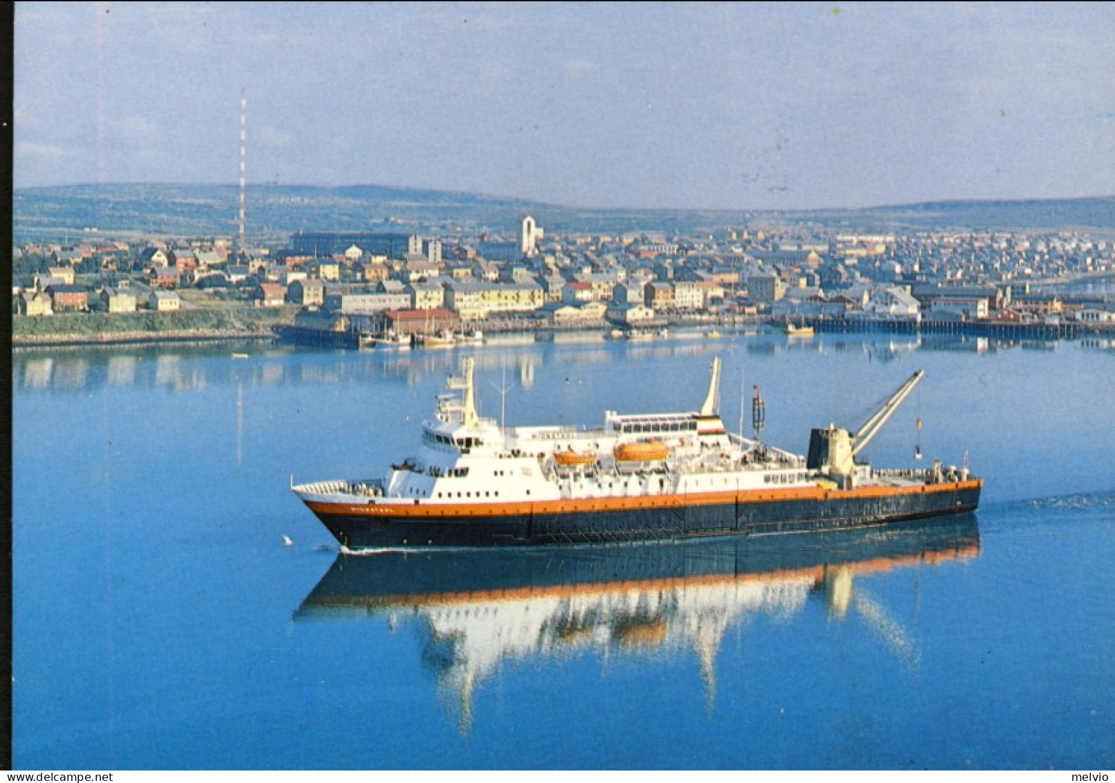 1986-Norvegia Cartolina Illustrata Volo Transpolare Amunsen Ellsworth Nobile Cac - Briefe U. Dokumente