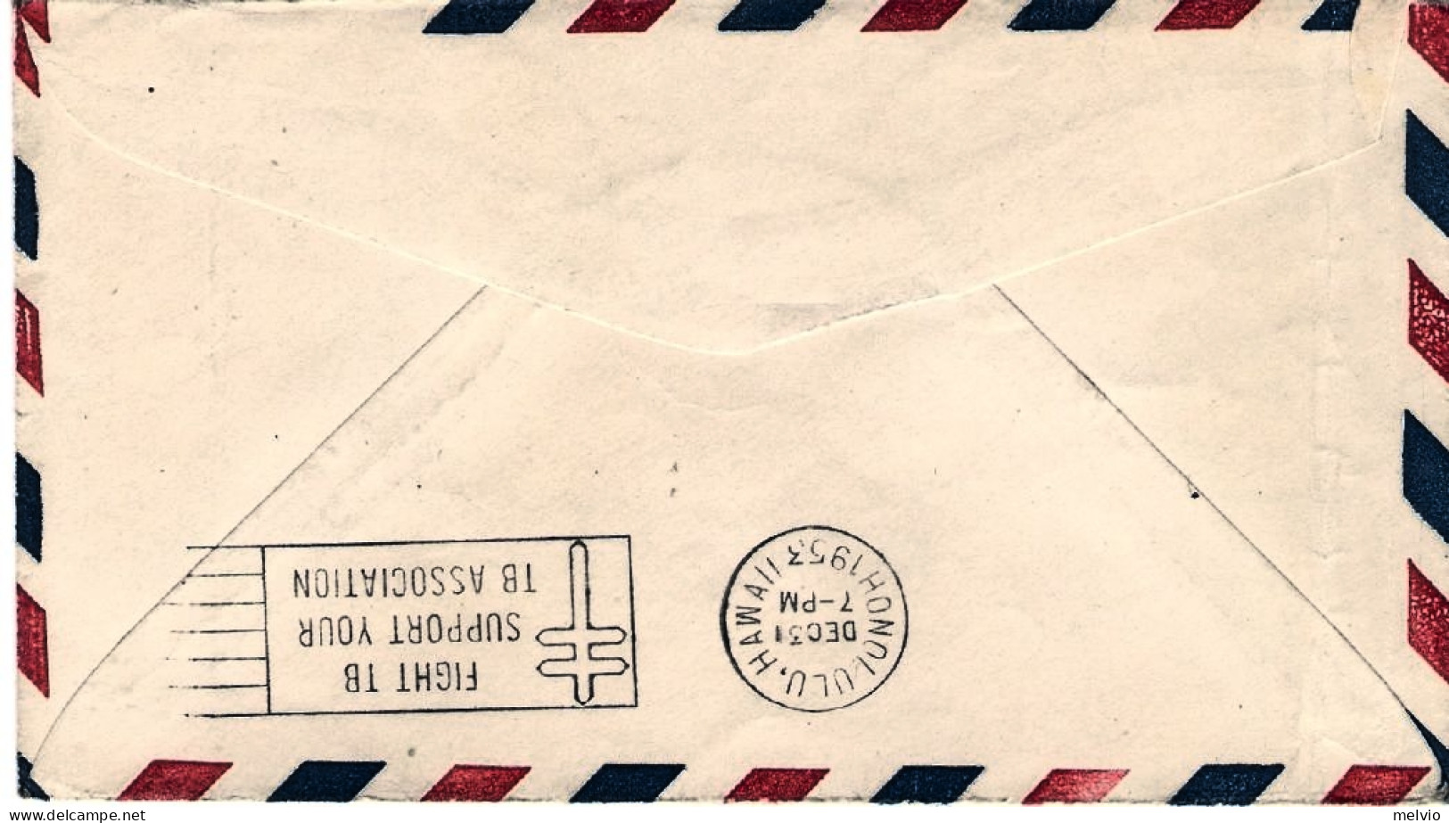 1954-Giappone Japan Volo Speciale Jet Stream PAA Giappone Hawaii Mailed In '54 A - Cartas & Documentos