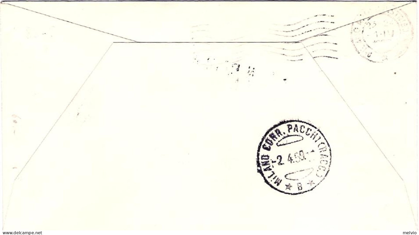 1959-Belgique Belgium Belgio Cat.Pellegrini N.928 Euro 55, I^volo Lufthansa Fran - Covers & Documents