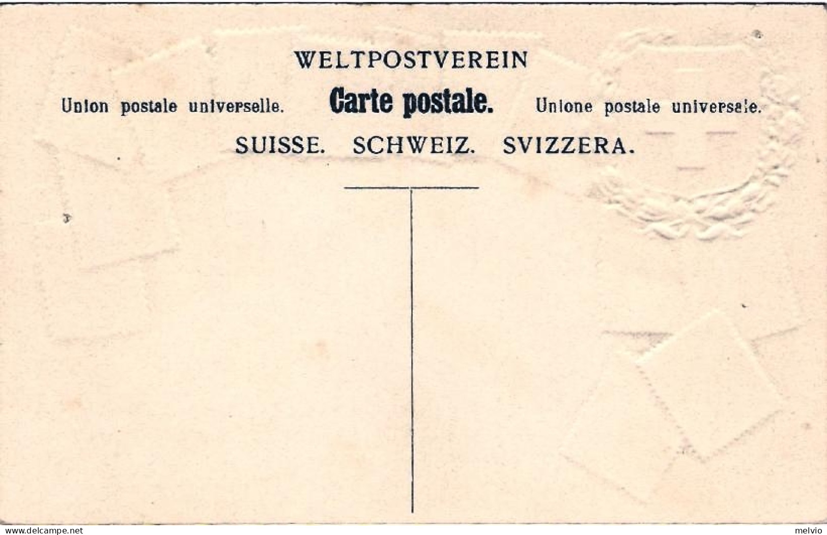 1905-Svizzera "Helvetia Francobolli E Stemma In Rilievo" - Marcofilia