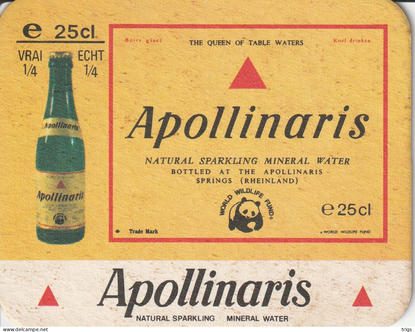 Apollinaris - Beer Mats