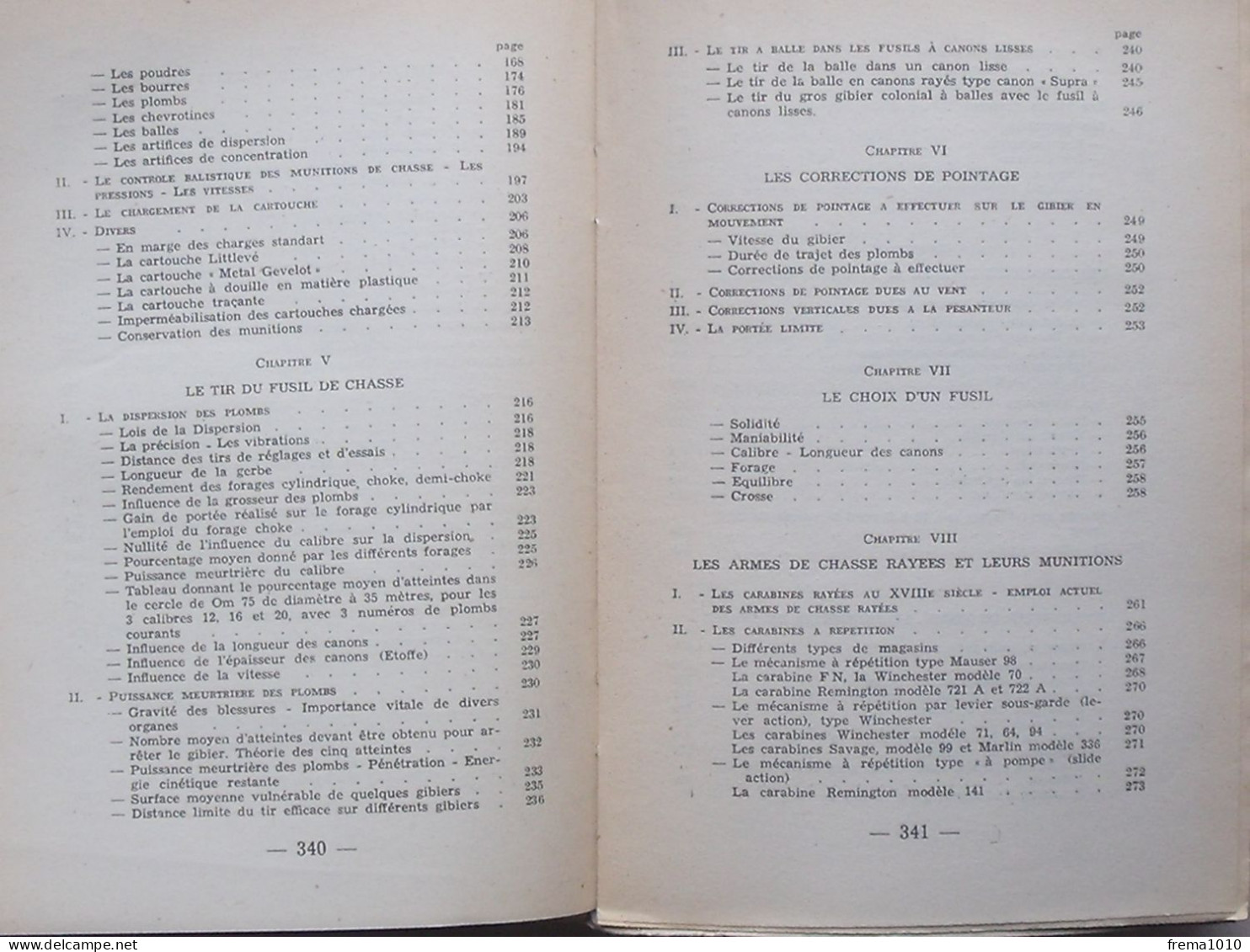 "TRAITE PRATIQUE DES ARMES ET MUNITIONS DE CHASSE" Livre De 1951 De Roger LE FRANC - Ed. VAUTRAIN - Jacht/vissen