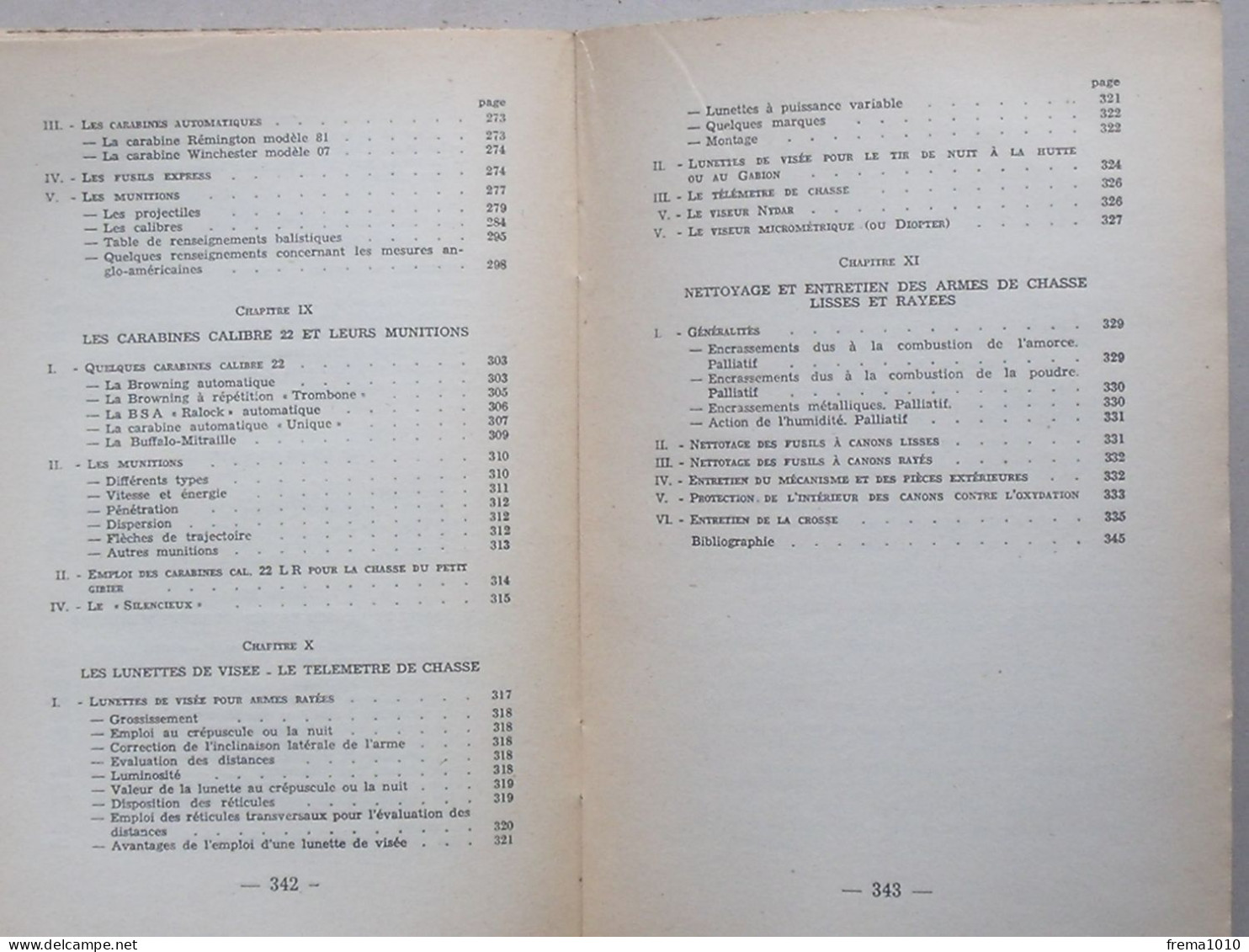 "TRAITE PRATIQUE DES ARMES ET MUNITIONS DE CHASSE" Livre de 1951 de Roger LE FRANC - Ed. VAUTRAIN