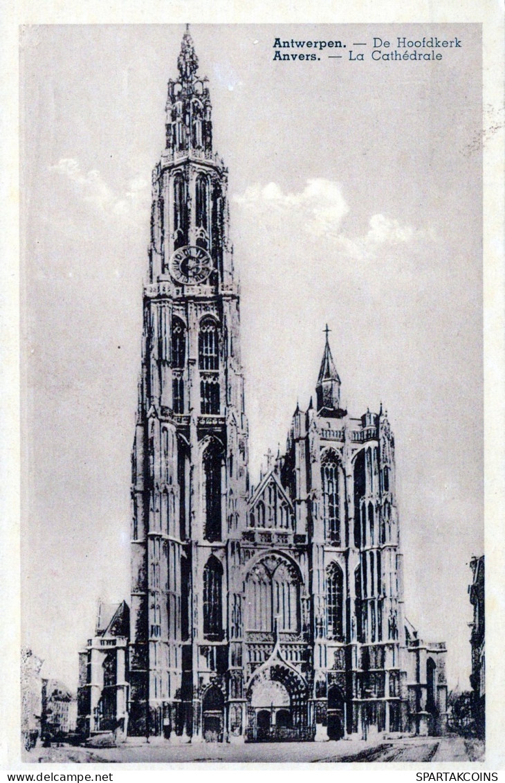 BELGIUM ANTWERPEN Postcard CPA #PAD486.GB - Antwerpen