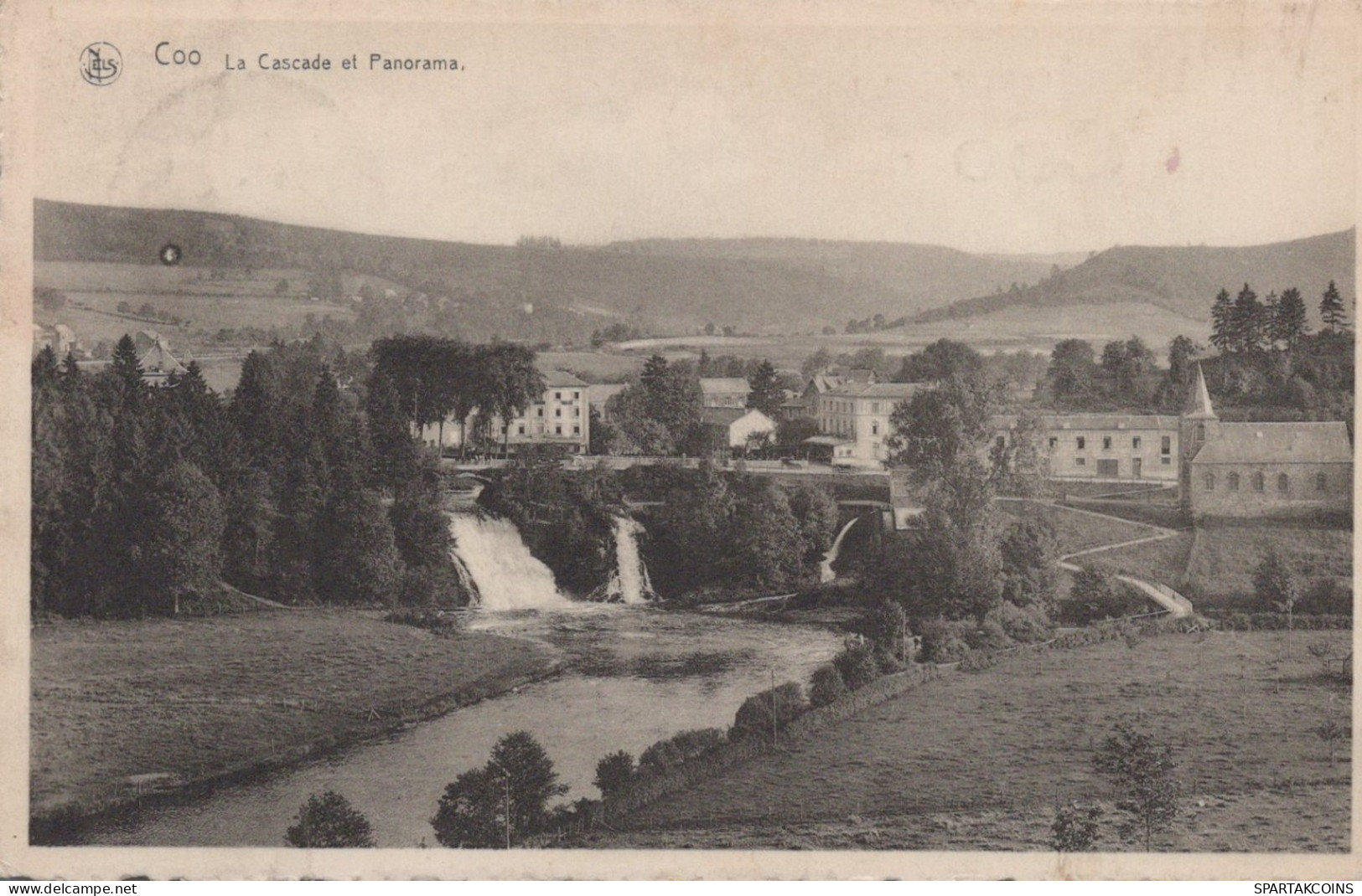 BELGIUM COO WATERFALL Province Of Liège Postcard CPA #PAD166.GB - Stavelot