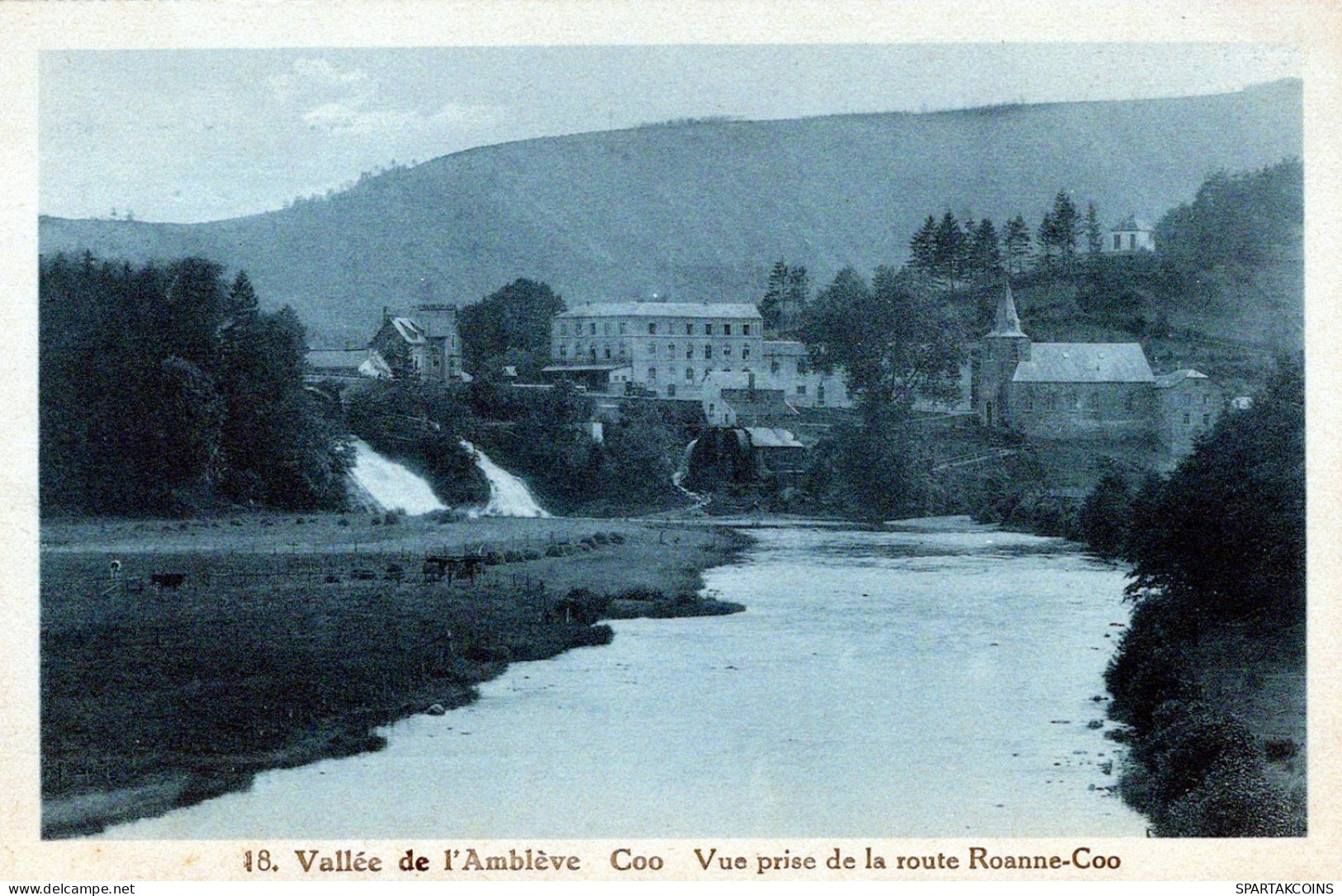 BELGIUM COO WATERFALL Province Of Liège Postcard CPA Unposted #PAD033.GB - Stavelot