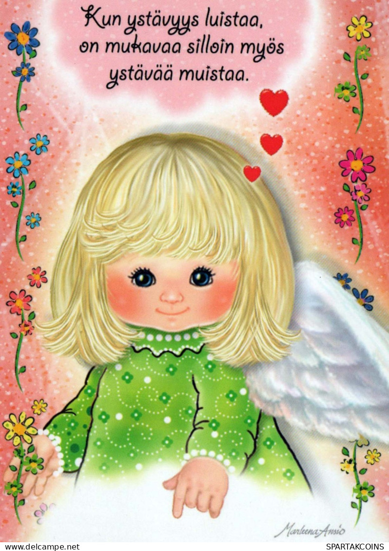 ANGEL Christmas Vintage Postcard CPSM #PBP309.GB - Anges