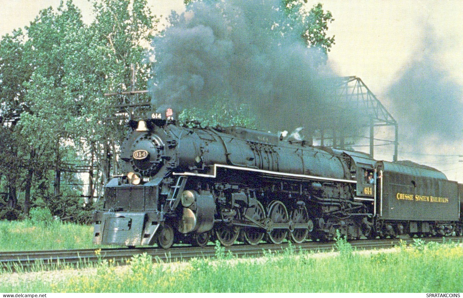 TRAIN RAILWAY Transport Vintage Postcard CPSMF #PAA569.GB - Eisenbahnen