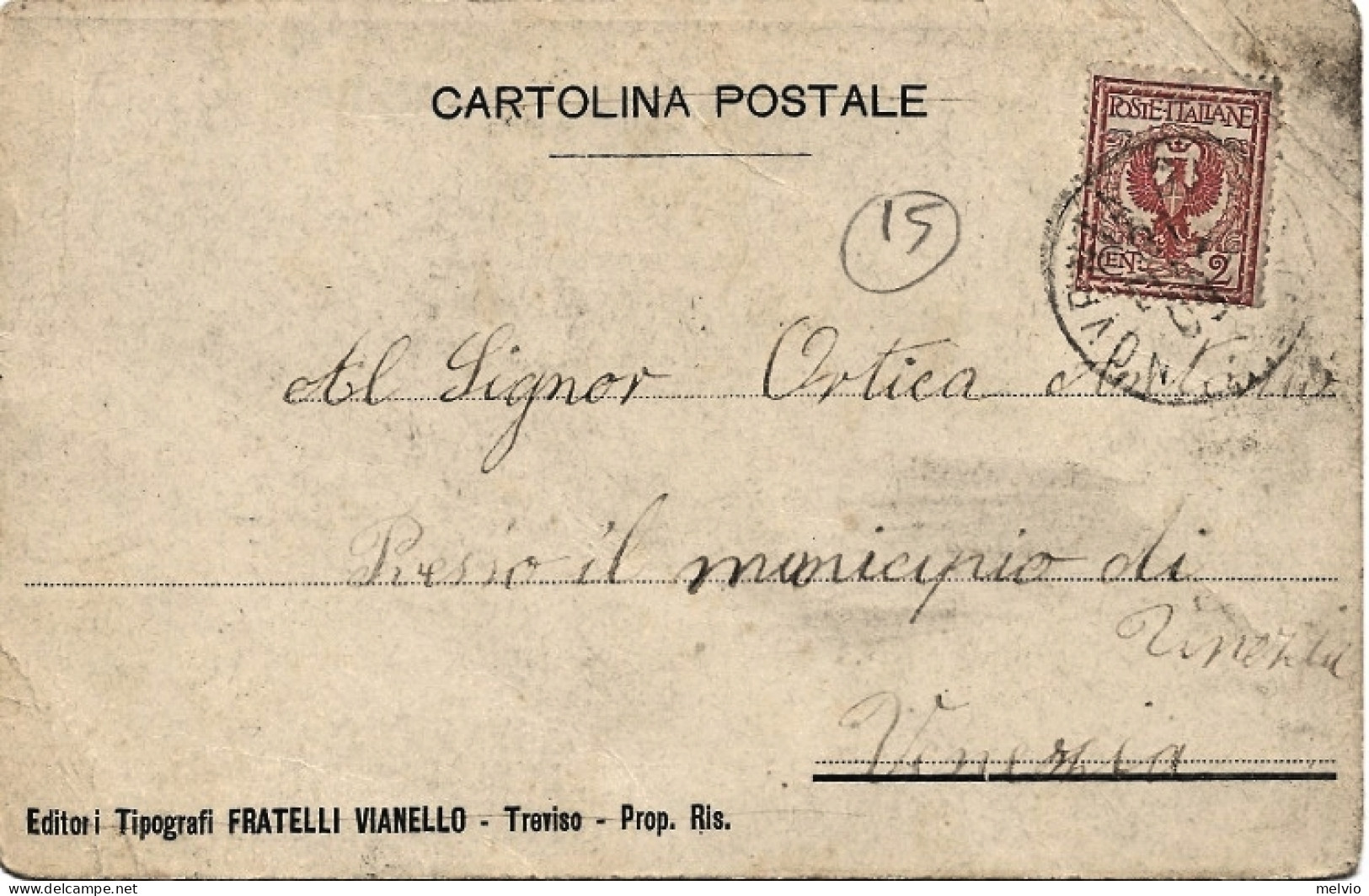 1903-Treviso Cartolina Ricordo Della Venuta In TREVISO Delle L.L.M.M. Il RE E La - Treviso