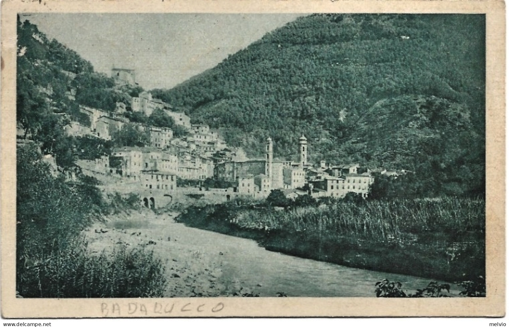 1932-Imperia Badalucco, Viaggiata - Imperia
