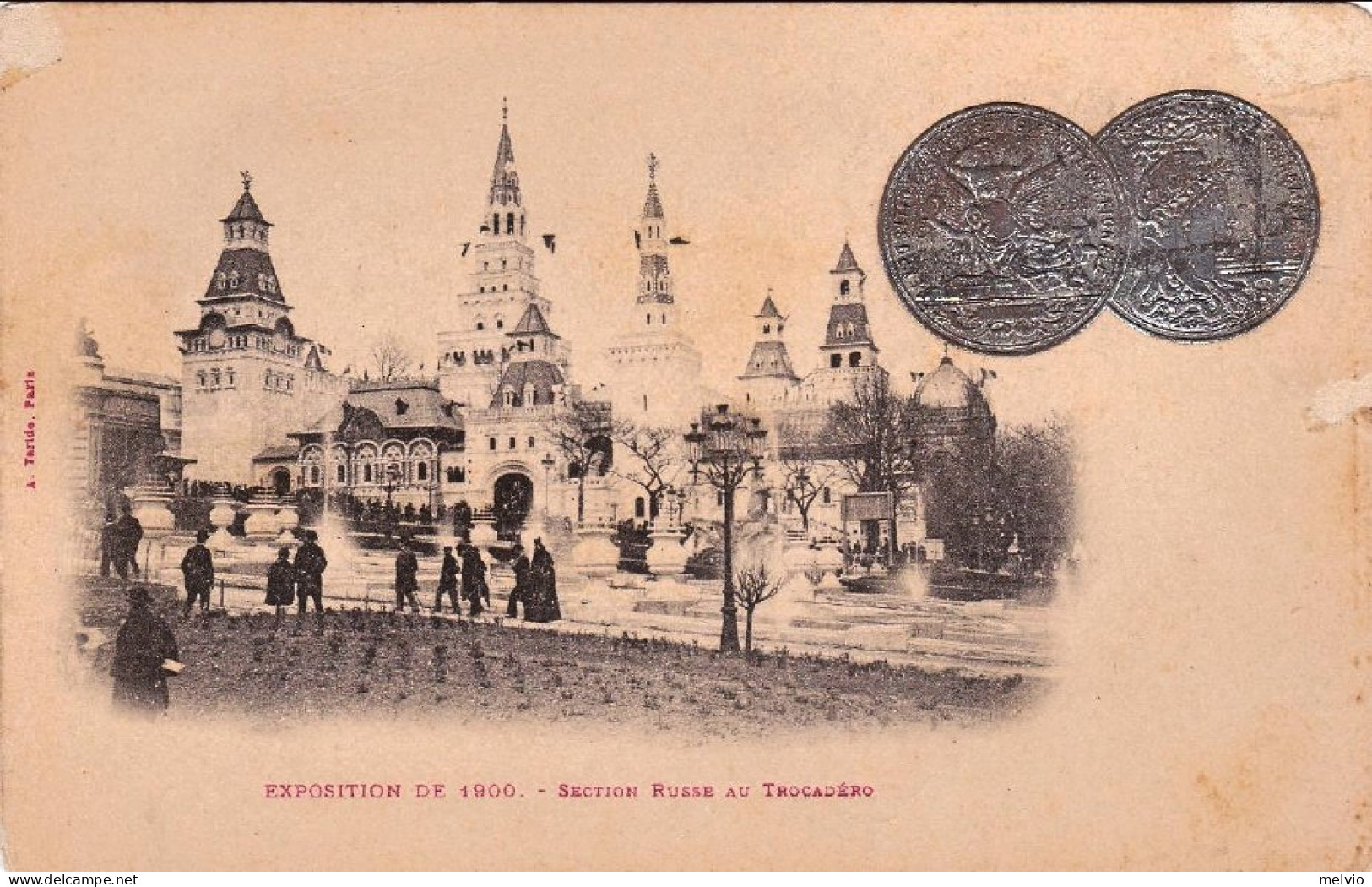 1900-Francia Dell'esposizione Universale1900-di Parigi "Section Russe Au Trocade - 1877-1920: Periodo Semi Moderno