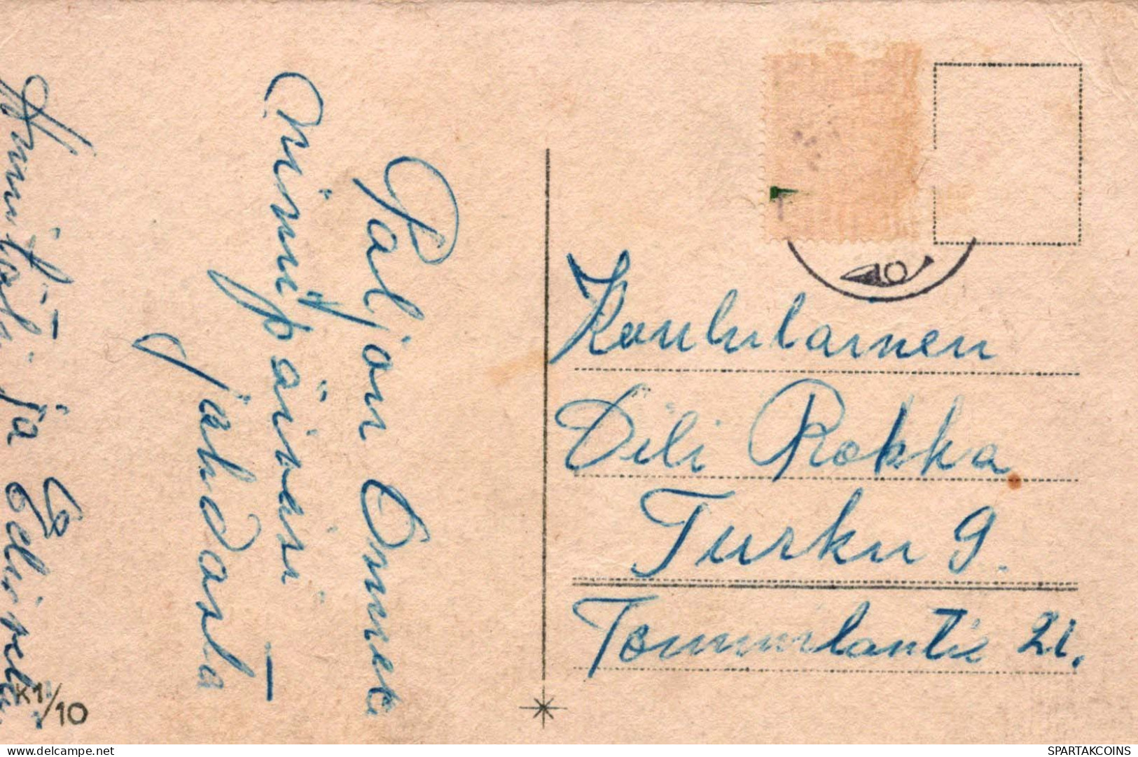 FLORES Vintage Tarjeta Postal CPA #PKE574.ES - Flores