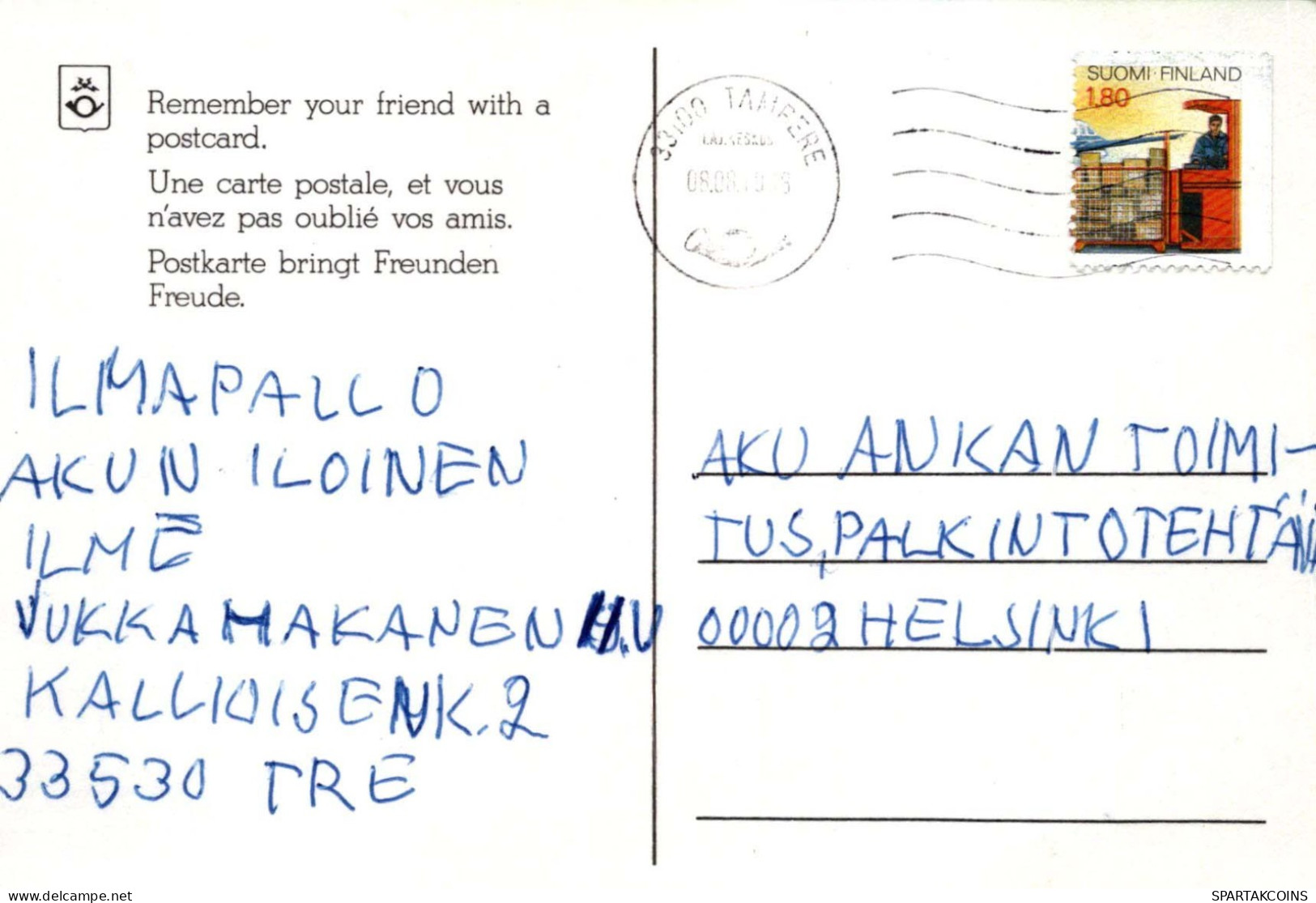 NIÑOS HUMOR Vintage Tarjeta Postal CPSM #PBV177.ES - Humorvolle Karten