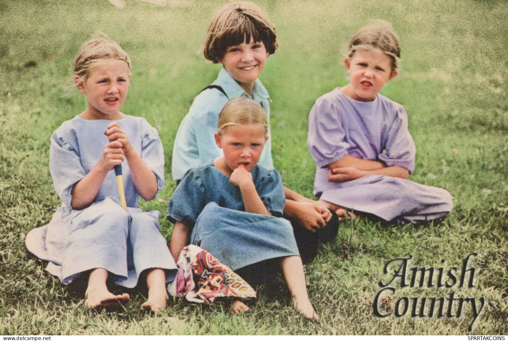 NIÑOS NIÑOS Escena S Paisajes Vintage Tarjeta Postal CPSM #PBT143.ES - Szenen & Landschaften