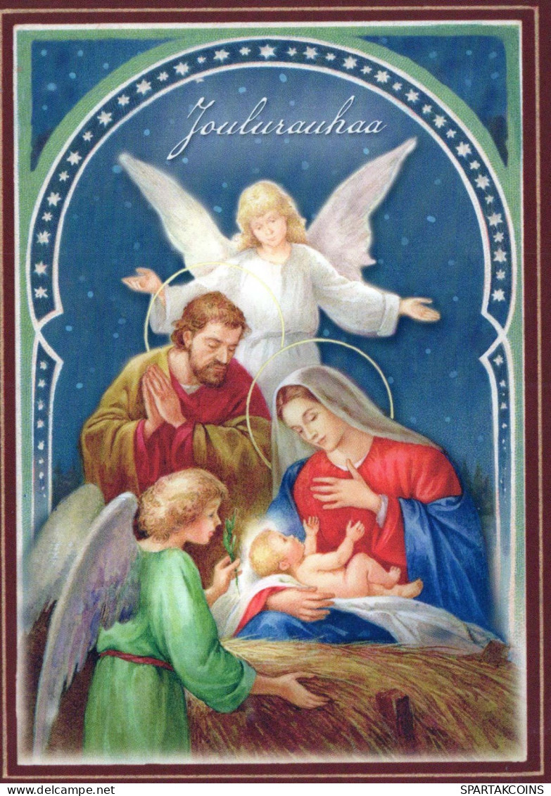 ÁNGEL Navidad Vintage Tarjeta Postal CPSM #PBP565.ES - Engel