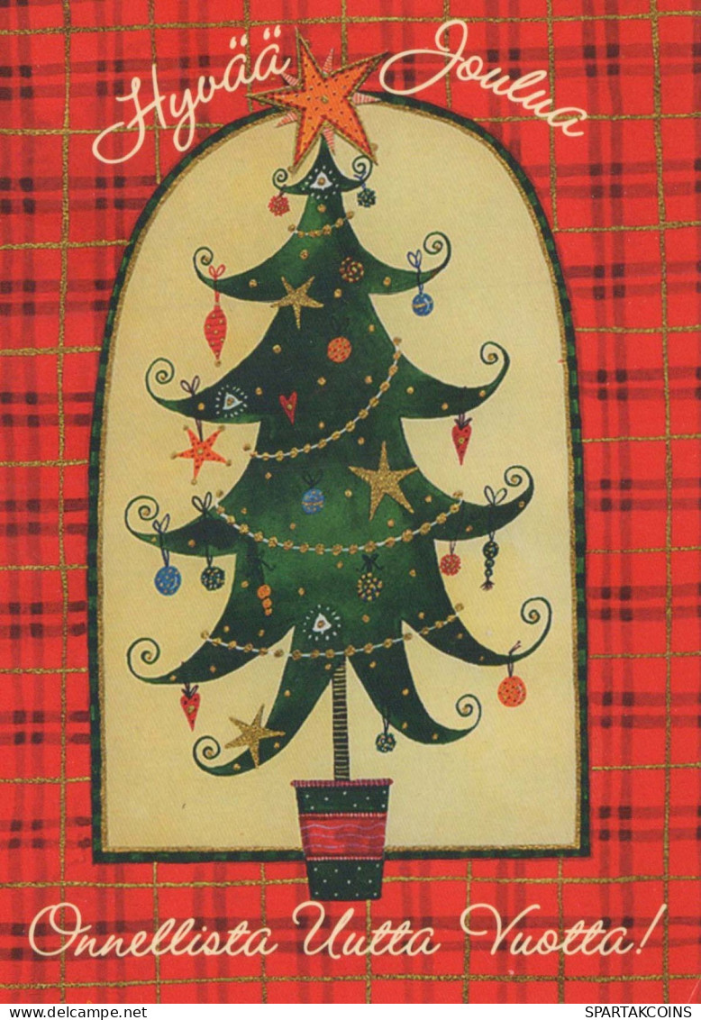 Feliz Año Navidad Vintage Tarjeta Postal CPSM #PBN564.ES - Neujahr