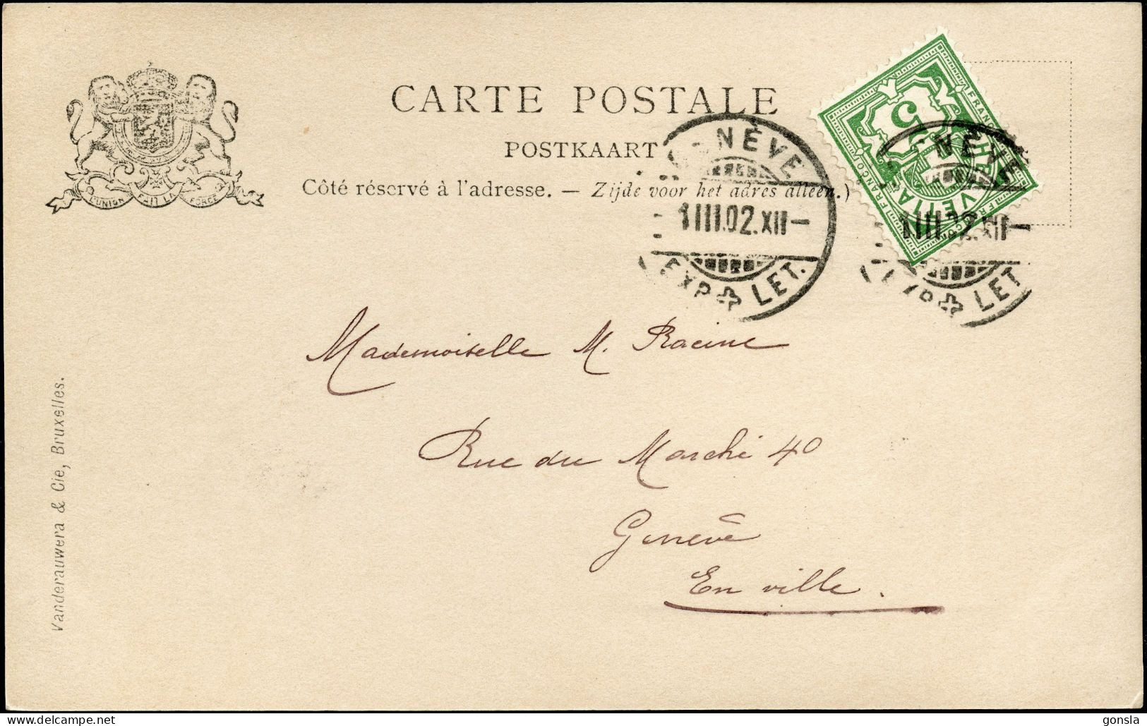 FEMME & L’ANGE 1902 "La Charité - L’Espérance" Lot De 2 Cartes Postales - Donne
