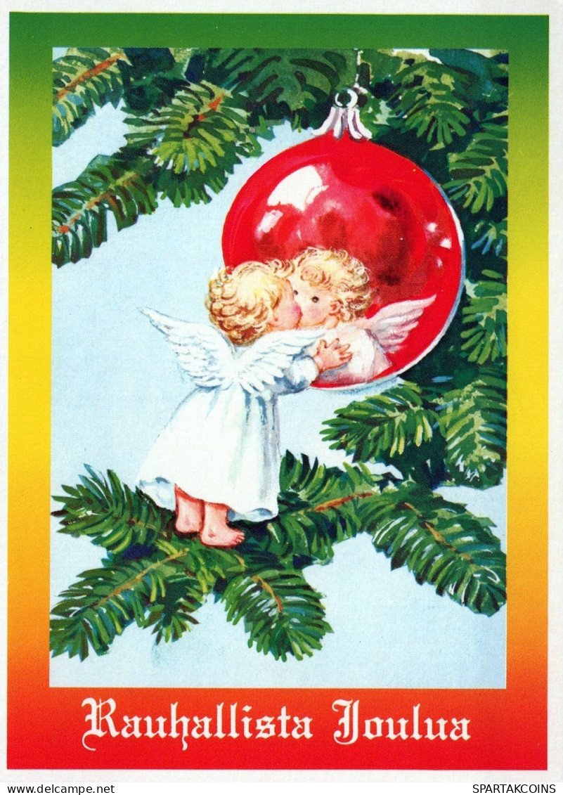 ÁNGEL NAVIDAD Vintage Tarjeta Postal CPSM #PAJ350.ES - Engel