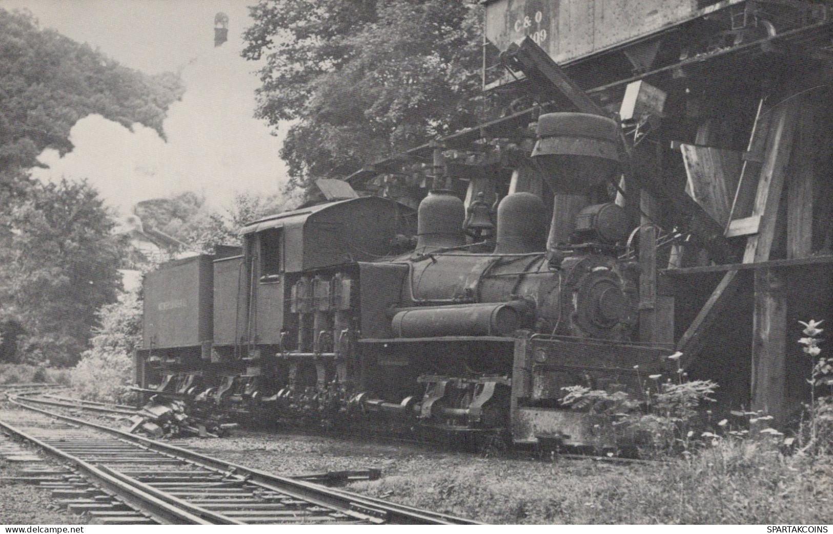 TREN TRANSPORTE Ferroviario Vintage Tarjeta Postal CPSMF #PAA418.ES - Trains