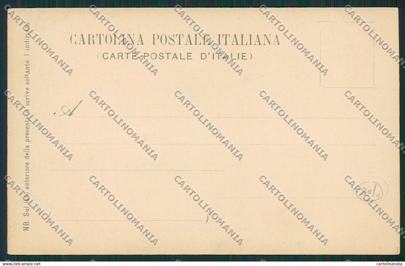 Palermo Costumi Siciliani Asino Cartolina QQ0827 - Palermo