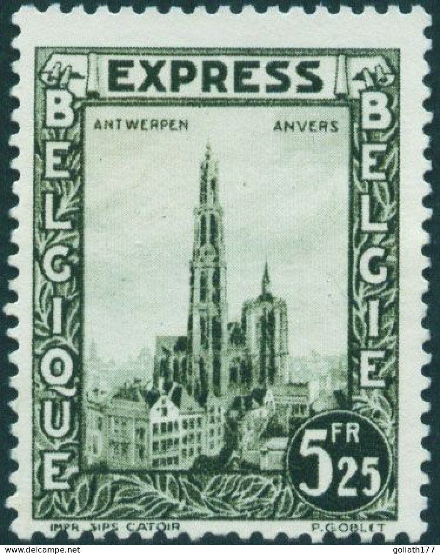 292G (*) Postfris Zonder Gom - Obp 11 Euro - Unused Stamps