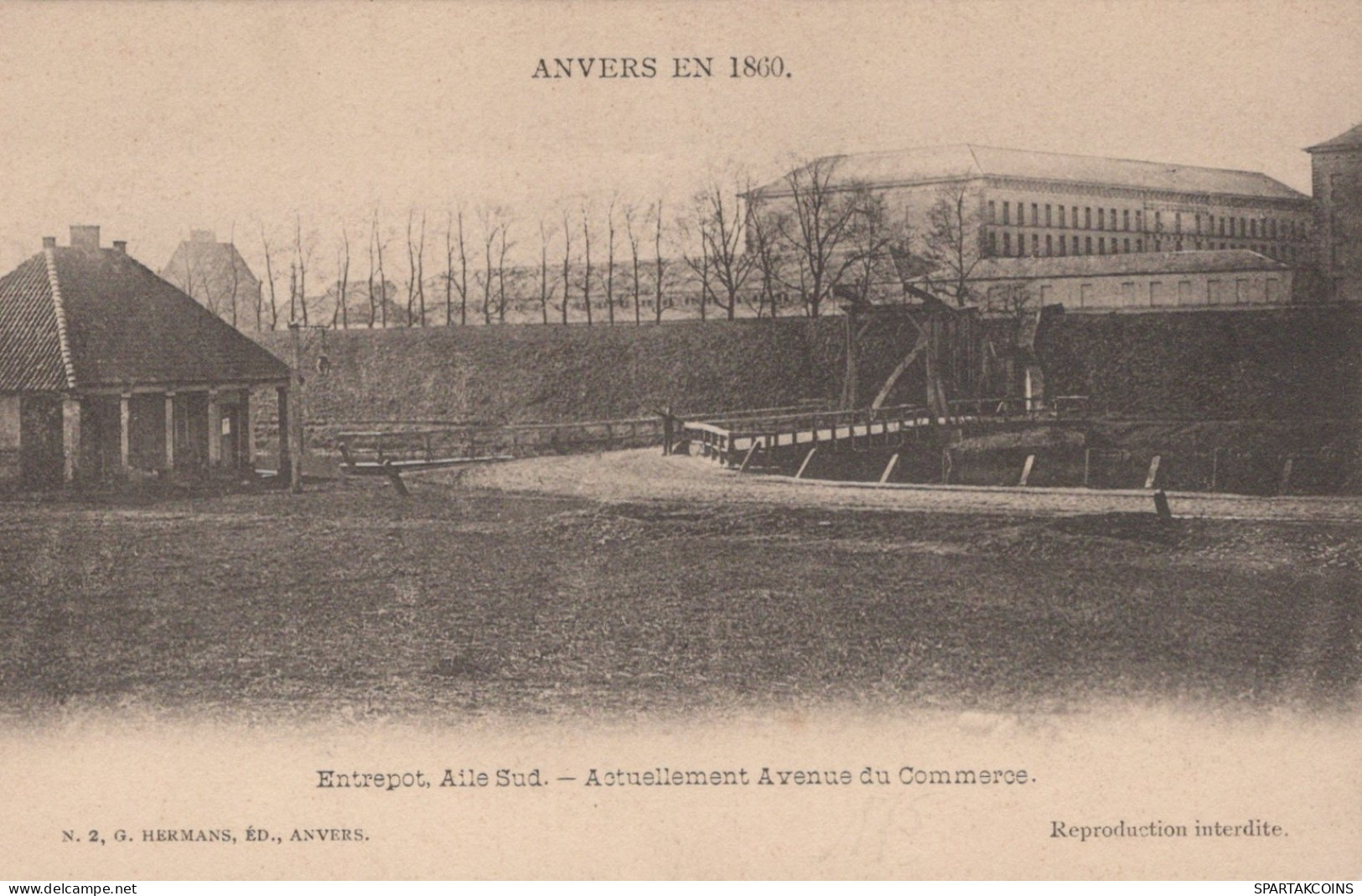 BELGIQUE ANVERS Carte Postale CPA Unposted #PAD295.FR - Antwerpen