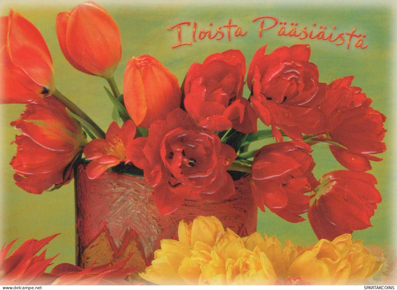 FLEURS Vintage Carte Postale CPSM #PBZ281.FR - Fiori