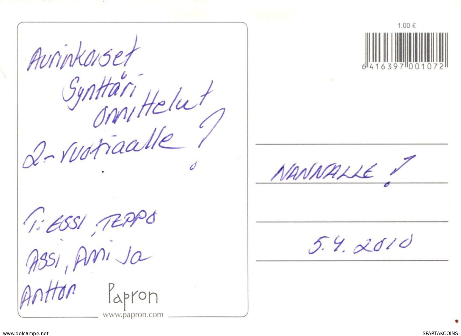 JOYEUX ANNIVERSAIRE 2 Ans FILLE ENFANTS Vintage Postal CPSM #PBT762.FR - Anniversaire