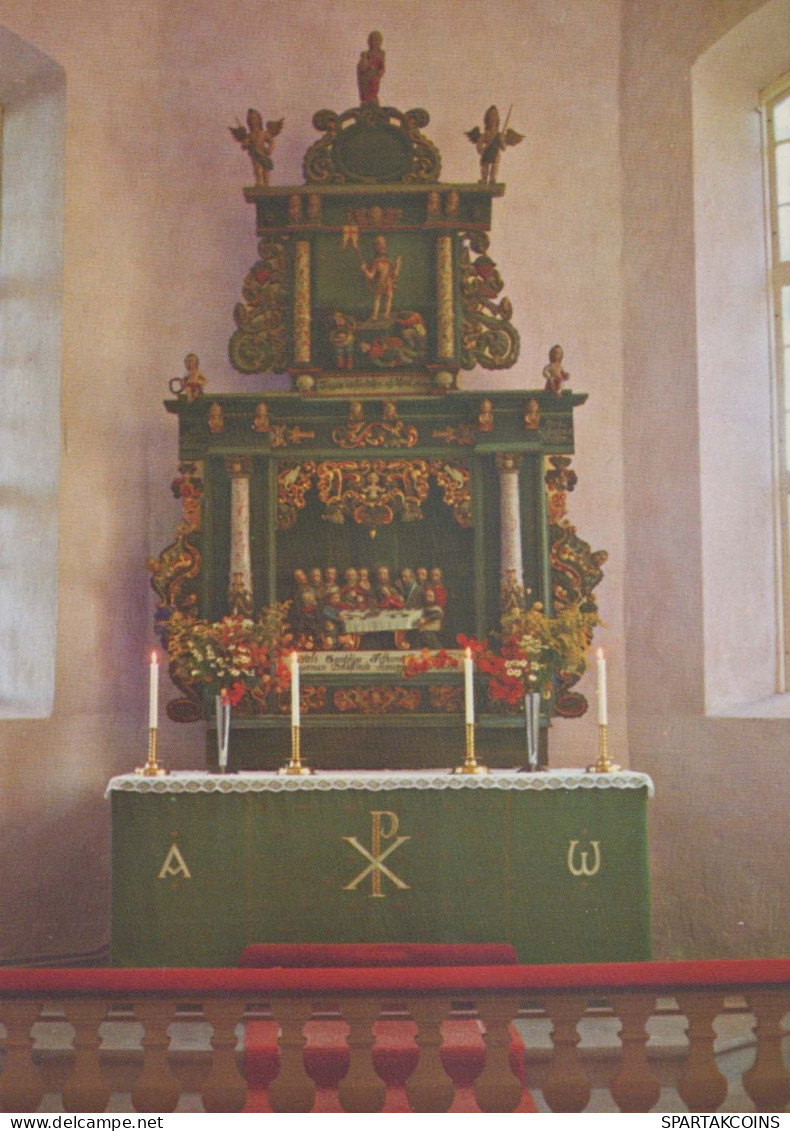 ÉGLISE Christianisme Religion Vintage Carte Postale CPSM #PBQ331.FR - Chiese E Conventi